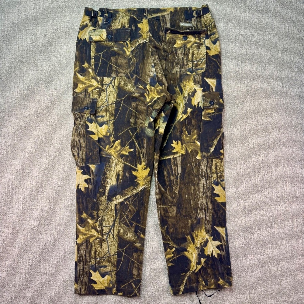 Columbia Camo Cargo Pants Mens 40x32 Hunting Outdoor Tactical Utility Workwear - Picture 2 of 11